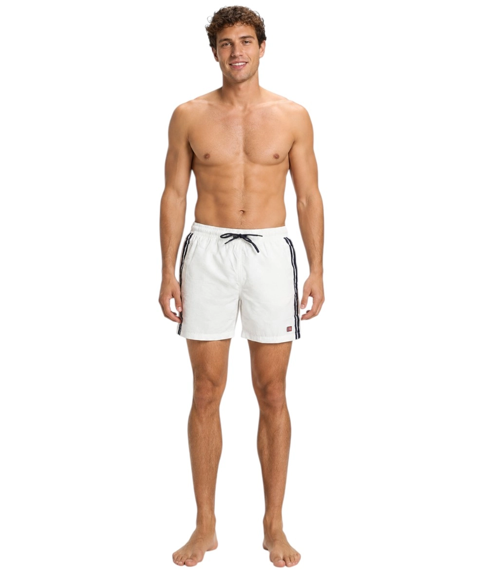 Scuola Nautica Italiana - Ανδρικό Μαγιό Σόρτς 868304-WHITE Λευκό