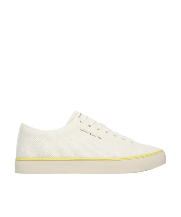 Tommy Hilfiger - Ανδρικά Sneakers Harlem Core II Seasonal FM0FM05820-YBL Λευκό