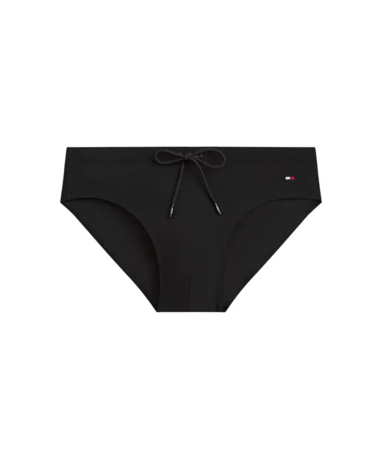 Tommy Hilfiger - Ανδρικό Μαγιό Σλιπ Essential Drawstring Brief UM0UM03726-BDS Μαύρο