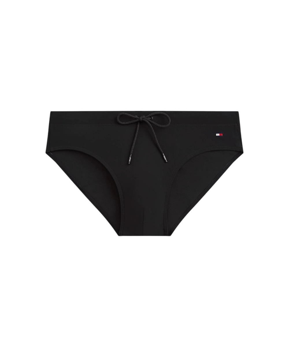 Tommy Hilfiger - Ανδρικό Μαγιό Σλιπ Essential Drawstring Brief UM0UM03726-BDS Μαύρο