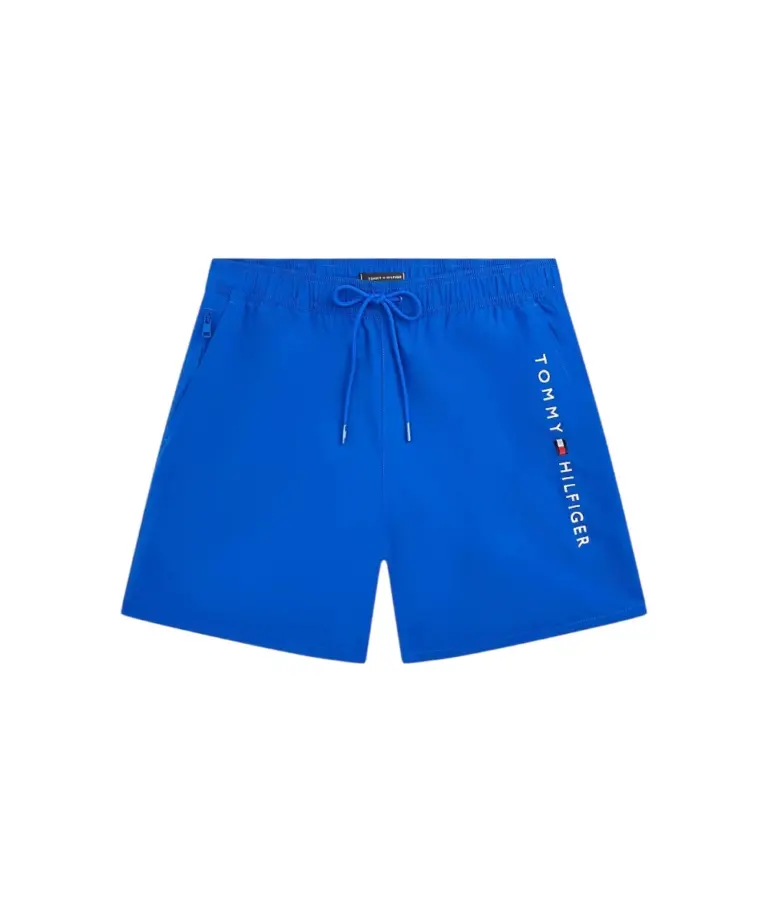 Tommy Hilfiger - Ανδρικό Μαγιό Σορτς Original Logo UM0UM03748-C7F Γαλάζιο