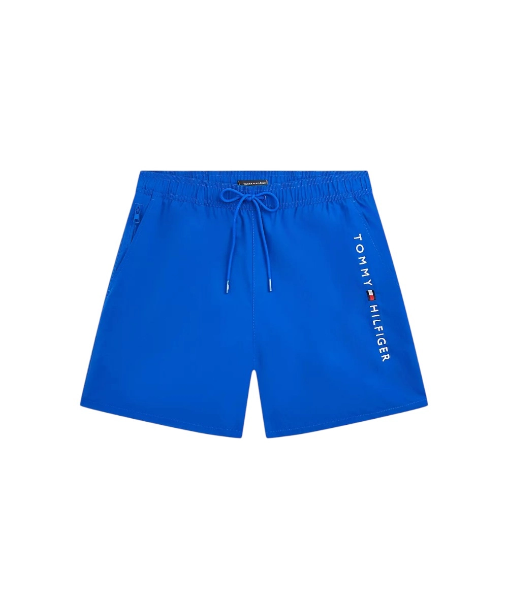 Tommy Hilfiger - Ανδρικό Μαγιό Σορτς Original Logo UM0UM03748-C7F Γαλάζιο