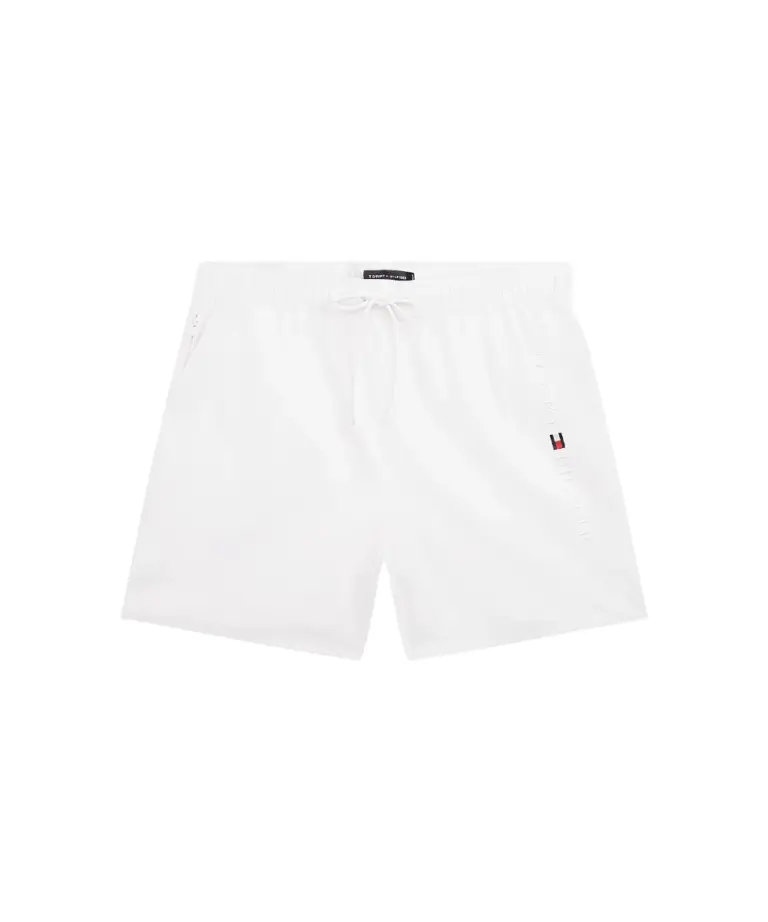 Tommy Hilfiger - Ανδρικό Μαγιό Σορτς Original Logo UM0UM03748-Z00 Εκρού