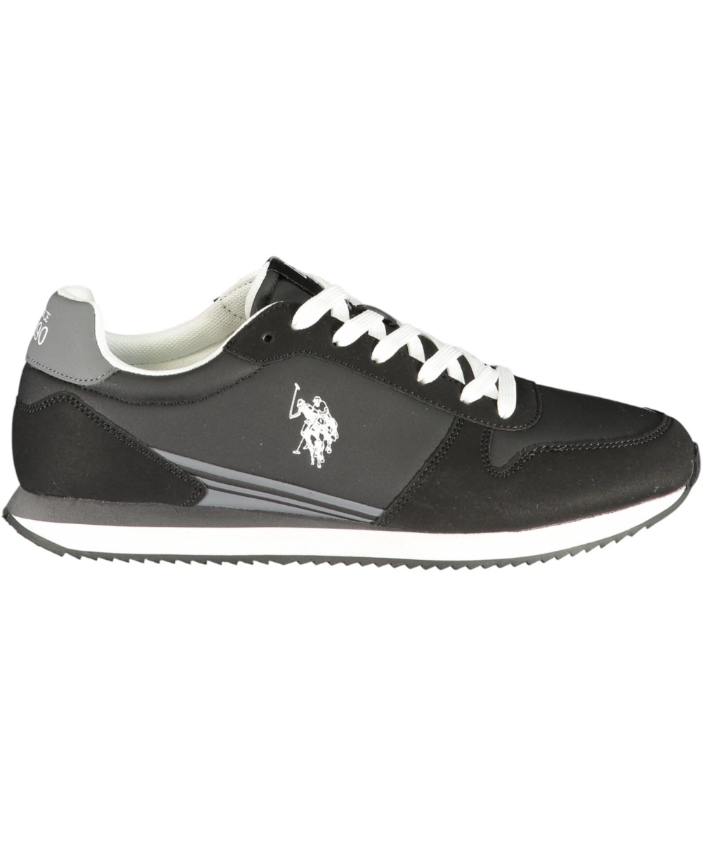 U.S. Polo Assn. - Ανδρικά Sneakers Happy HAPPY002M6YH1-BLK Μαύρο