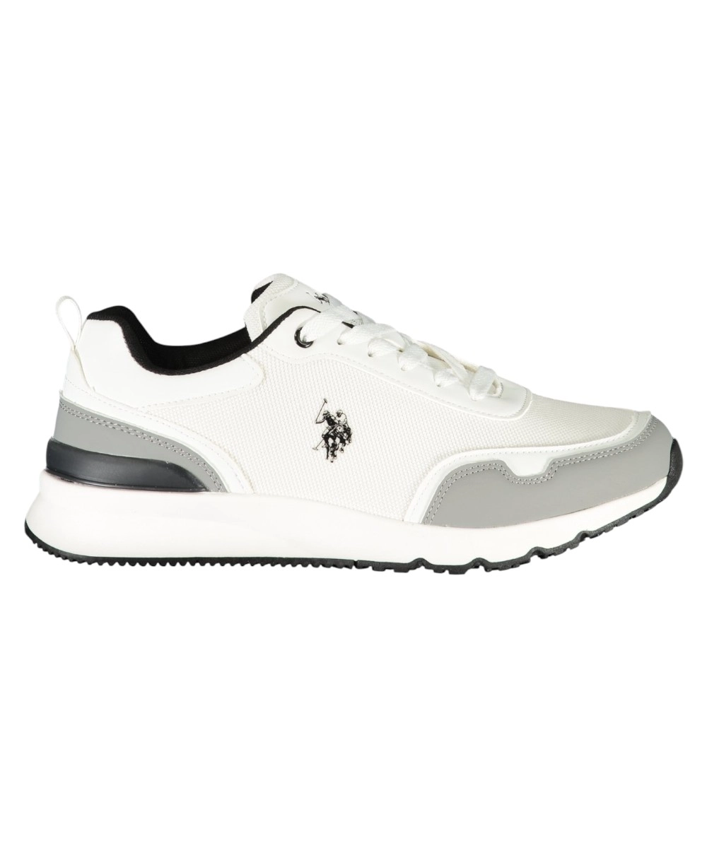 U.S. Polo Assn. - Ανδρικά Παπούτσια Sneakers NOAH001MFS1-WHIBLK Λευκό/Γκρι
