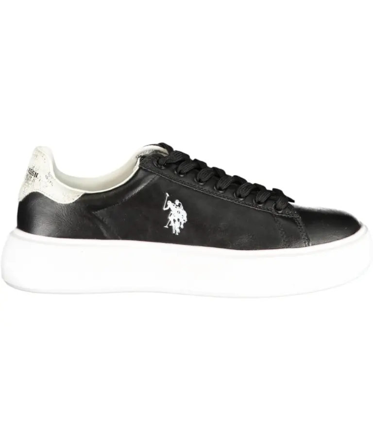 U.S. Polo Assn. - Γυναικεία Sneakers Zabry ZABRY001WEYN2-BLKSIL Μαύρο