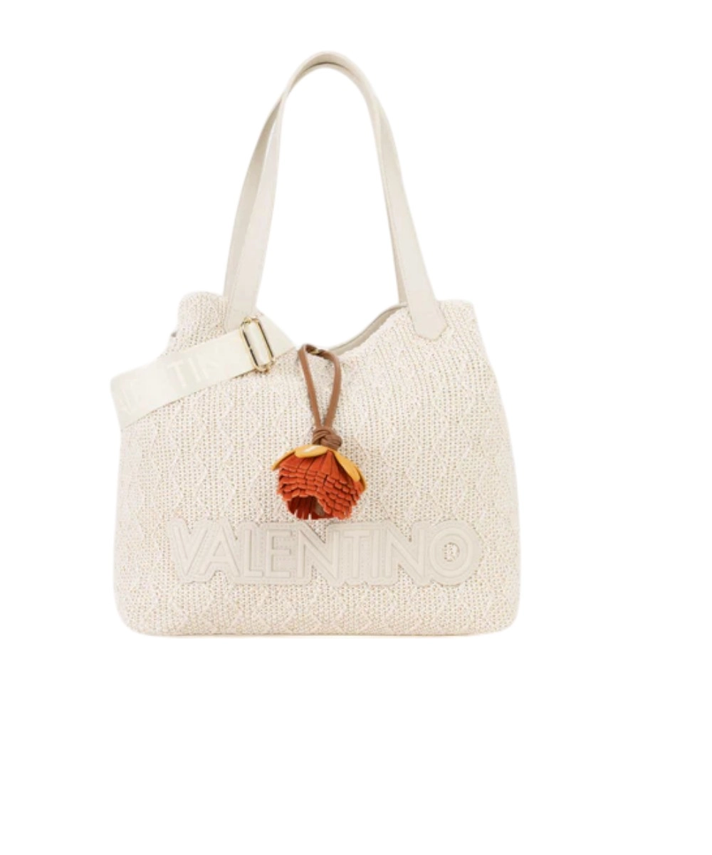 Valentino Bags - Γυναικεία Τσάντα Ώμου Courmayeur VBS7GG01-991Εκρού