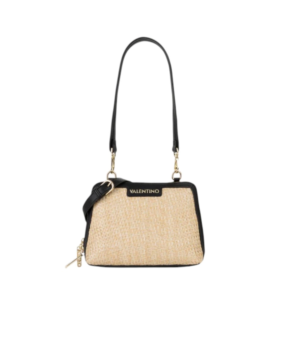 Valentino Bags - Γυναικεία Τσάντα Ώμου Demetra VBS9R942-G41 Μπεζ/μαύρο