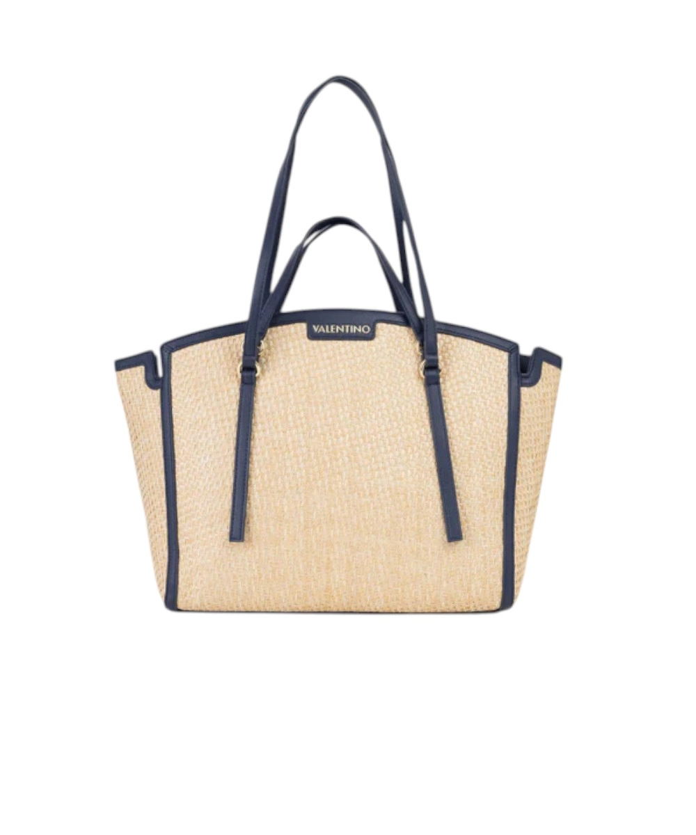 Valentino Bags - Γυναικεία Τσάντα Ώμου Demetra VBS9R901-H79 Μπεζ/Μπλε