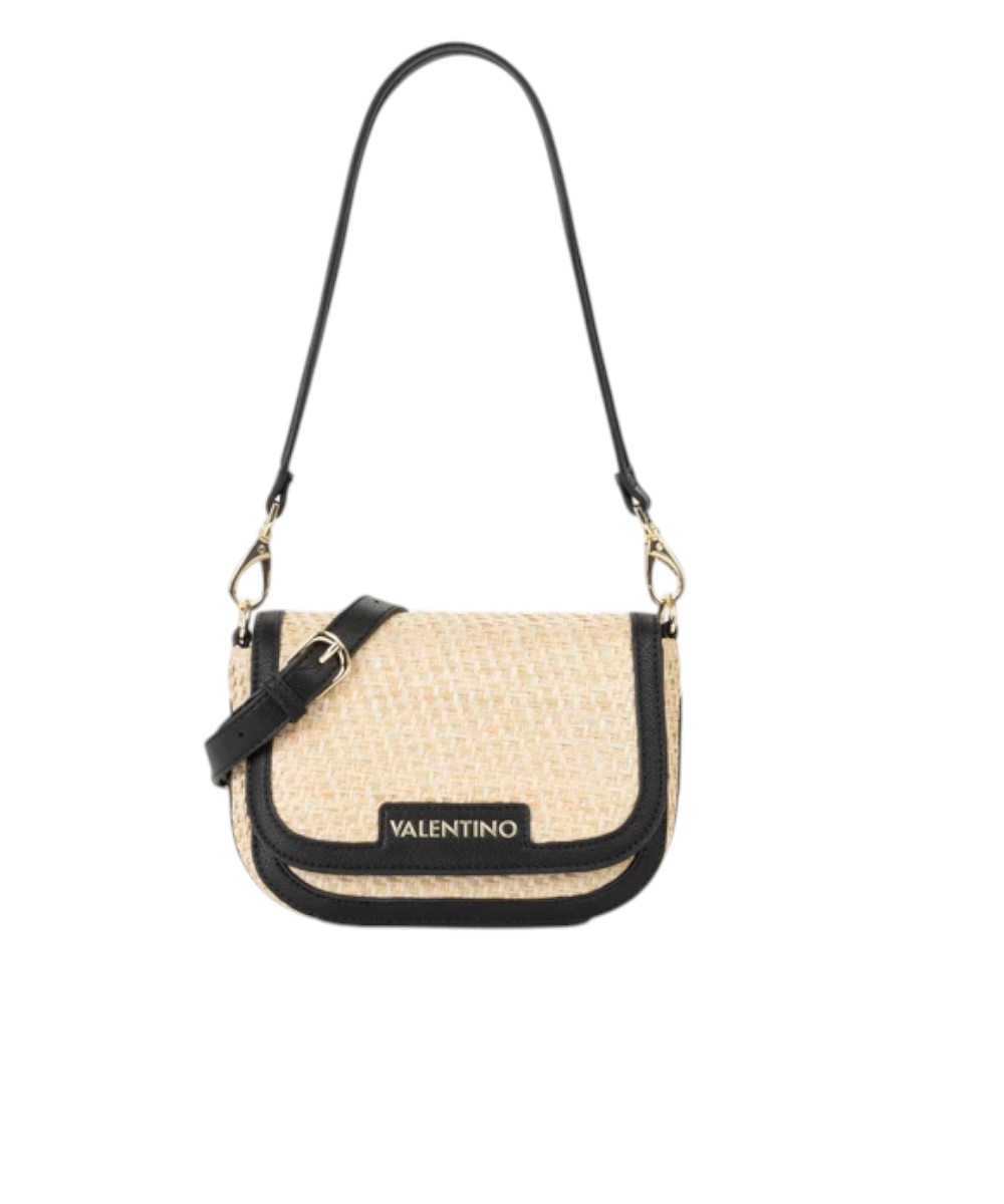 Valentino Bags - Γυναικεία Τσάντα Ώμου Demetra VBS9R909-G41 Μπεζ/Μαύρο