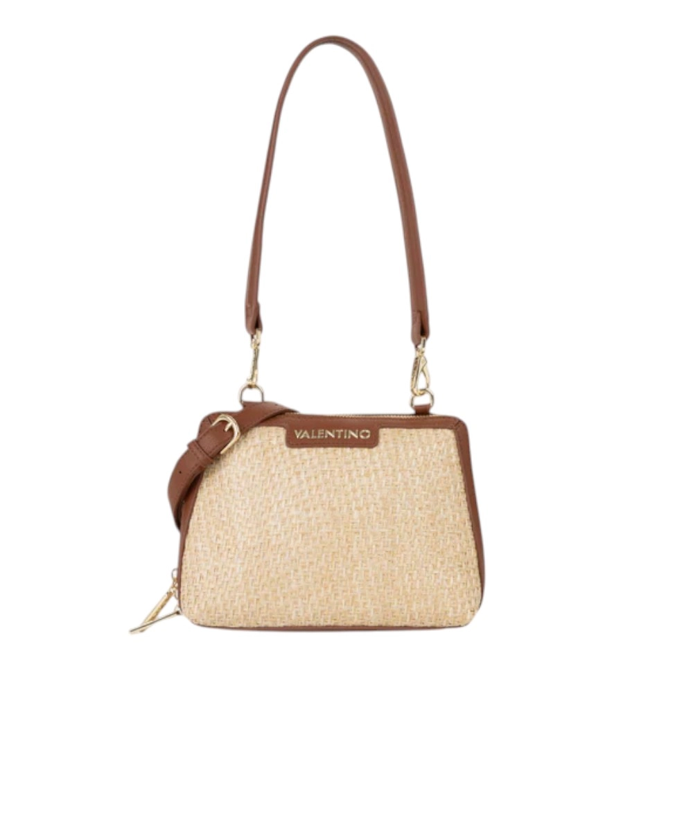 Valentino Bags - Γυναικεία Τσάντα Ώμου Demetra VBS9R942-F29 Μπεζ/Καφέ