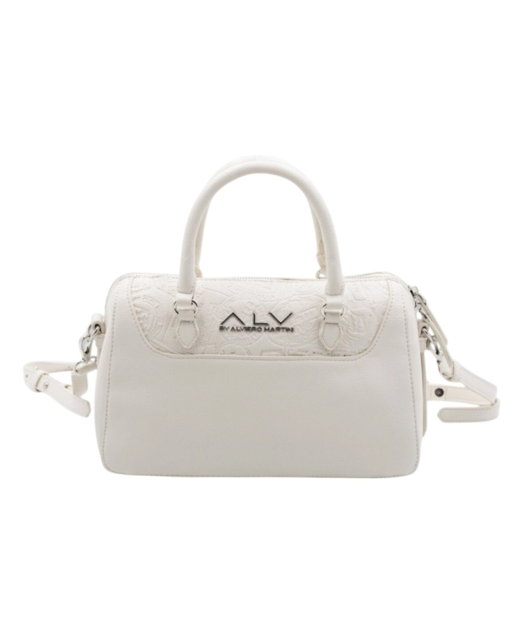 ALV By Alviero Martini - Γυναικεία Τσάντα Fergy Boston Bag ALVB13103-875 Λευκό