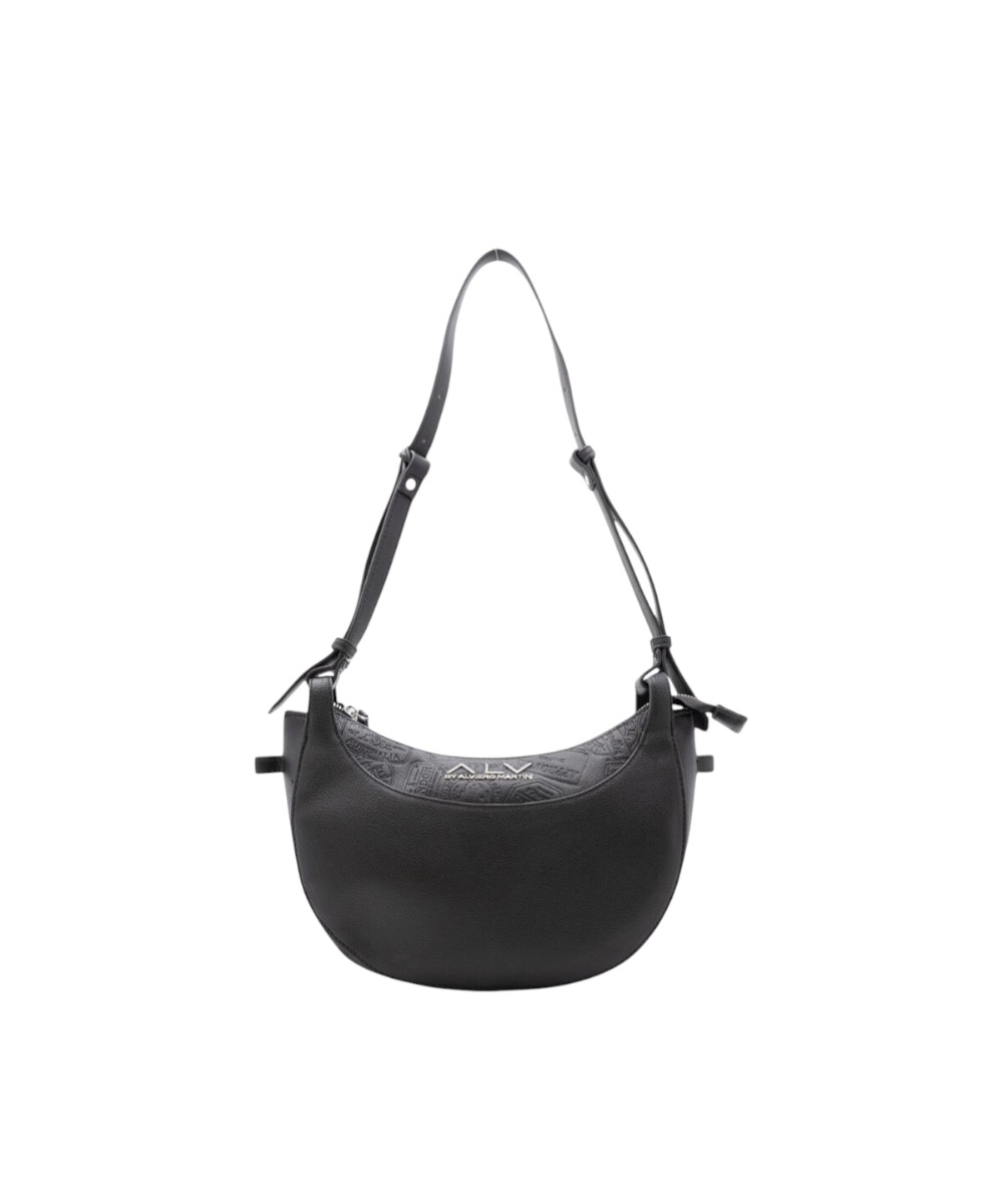 ALV By Alviero Martini - Γυναικεία Τσάντα Fergy Hobo Large Bag ALVB13102-639 Μαύρο