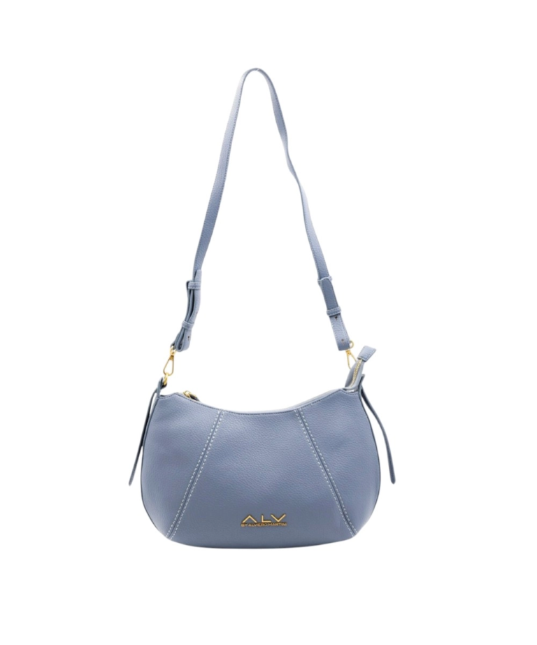 ALV By Alviero Martini - Γυναικεία Τσάντα Hobo Diana ALVB13002-19 Γαλάζιο