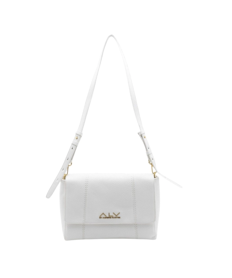 ALV By Alviero Martini - Γυναικεία Τσάντα Messenger Diana ALVB13004-875 Λευκό