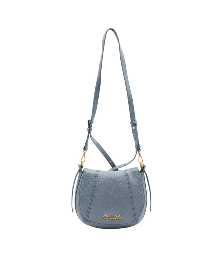 ALV By Alviero Martini - Γυναικεία Τσάντα Saddle Diana ALVB13001-19 Γαλάζιο