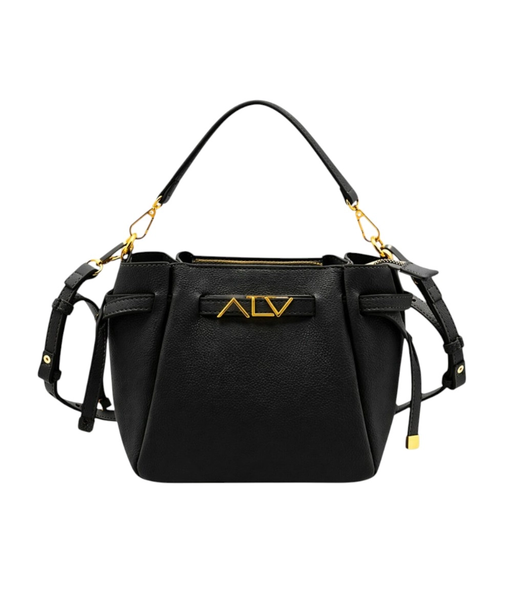 ALV By Alviero Martini - Γυναικεία Τσάντα Satchel Ines ALVB13203-639 Μαύρο