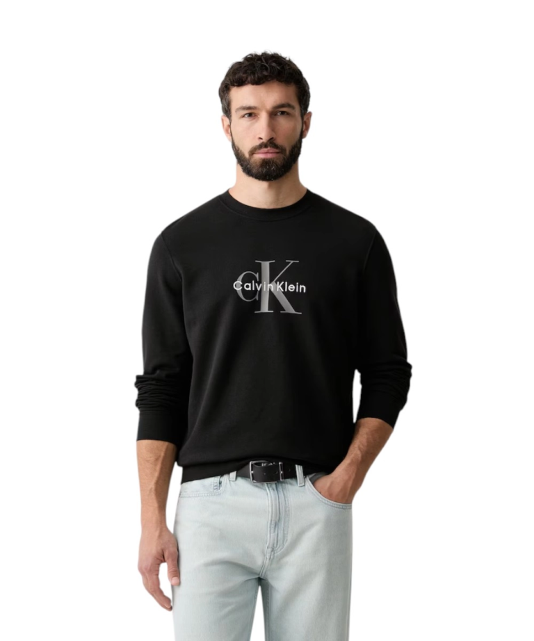 Calvin Klein - Ανδρική Μακρυμάνικη Μπλούζα Non-Brushed LV04RG278G-UB1 Μαύρο