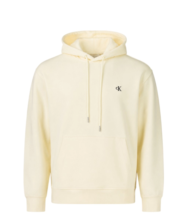 Calvin Klein - Ανδρική Μακρυμάνικη Φούτερ French Terry Monogram LV04RC297G-F7J Mπεζ