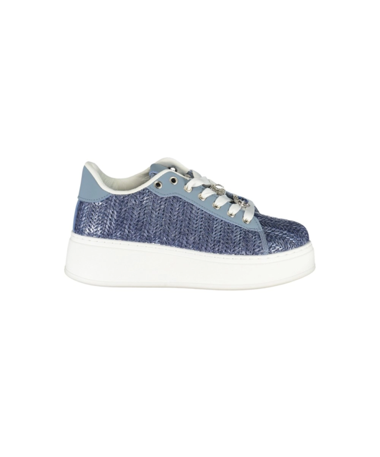 Laura Biagiotti – Γυναικεία Sneakers Flatforms 9622-BLURAF Μπλε