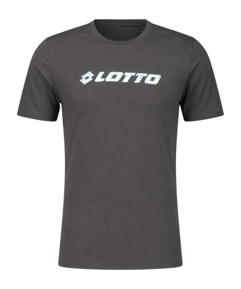 Lotto - Ανδρικό Κοντομάνικο Αθλητικό T-Shirt 456050-BLACK Μαύρο