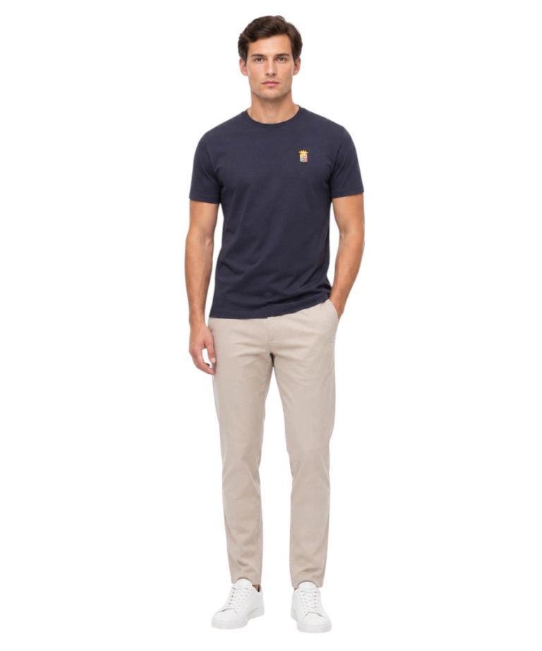 Marina Militaire - Ανδρικό Κοντομάνικο Μπλουζάκι T-Shirt MYT189C-0004 Μπλε Σκούρο