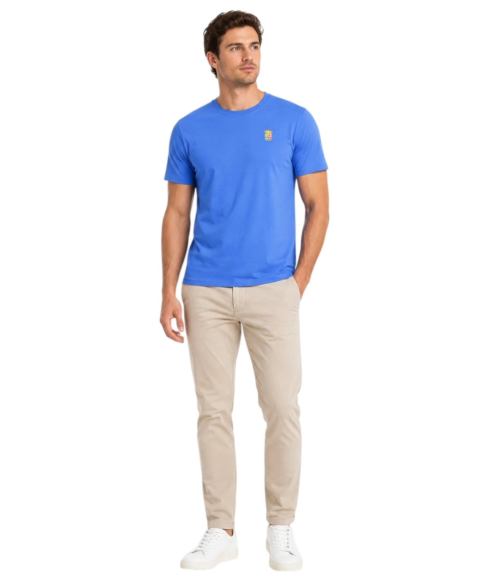Marina Militaire - Ανδρικό Κοντομάνικο Μπλουζάκι T-Shirt MYT189C-0013 Μπλε Του Ουρανού