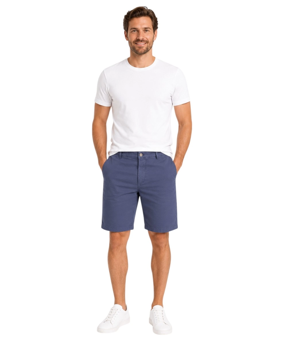 North Sails - Ανδρική Βερμούδα Freedom chino 673409-000-0802 Μπλε Ναυτικό