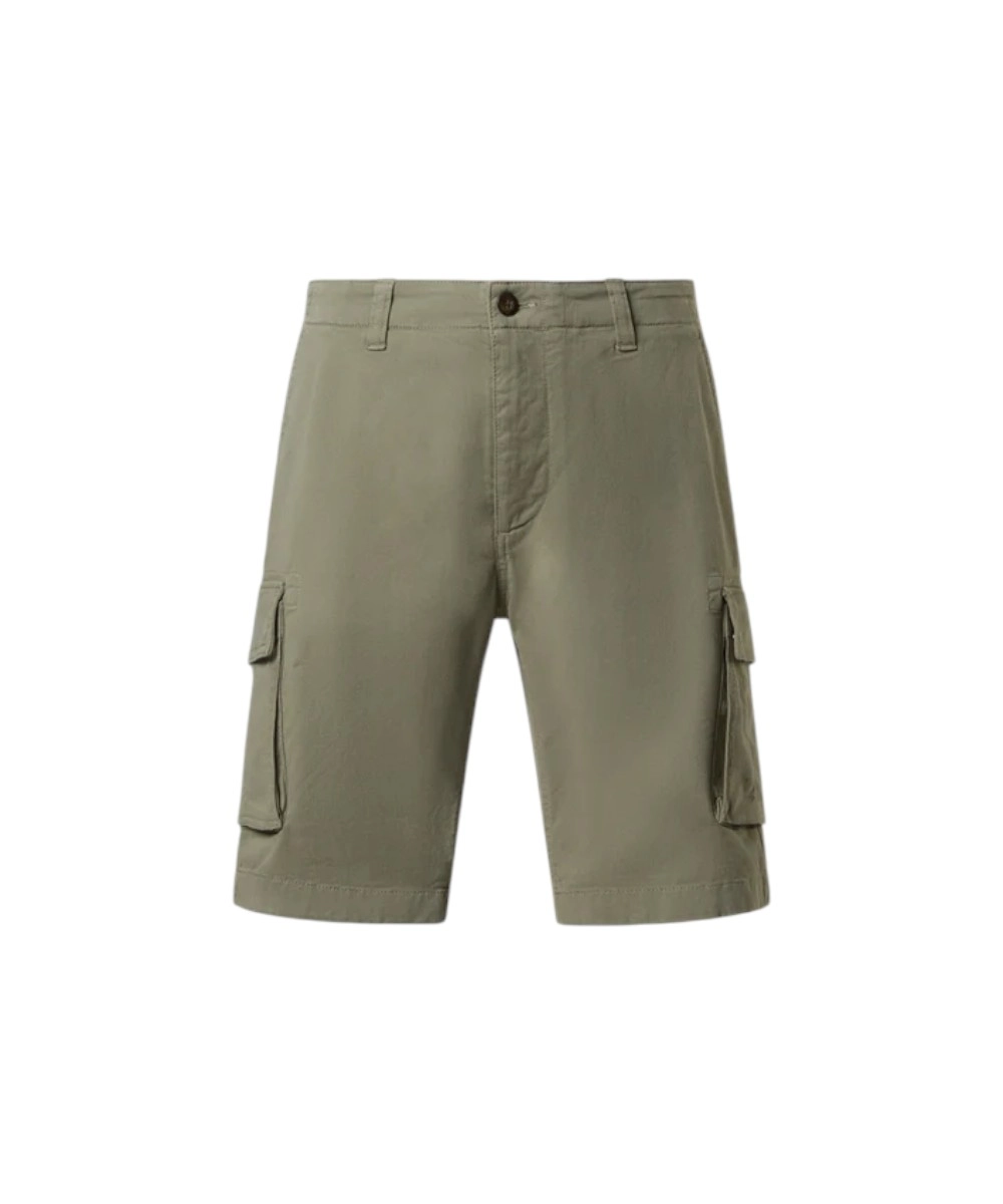 North Sails - Ανδρική Βερμούδα Short America 673417-000-0421 Πράσινο Σκούρο