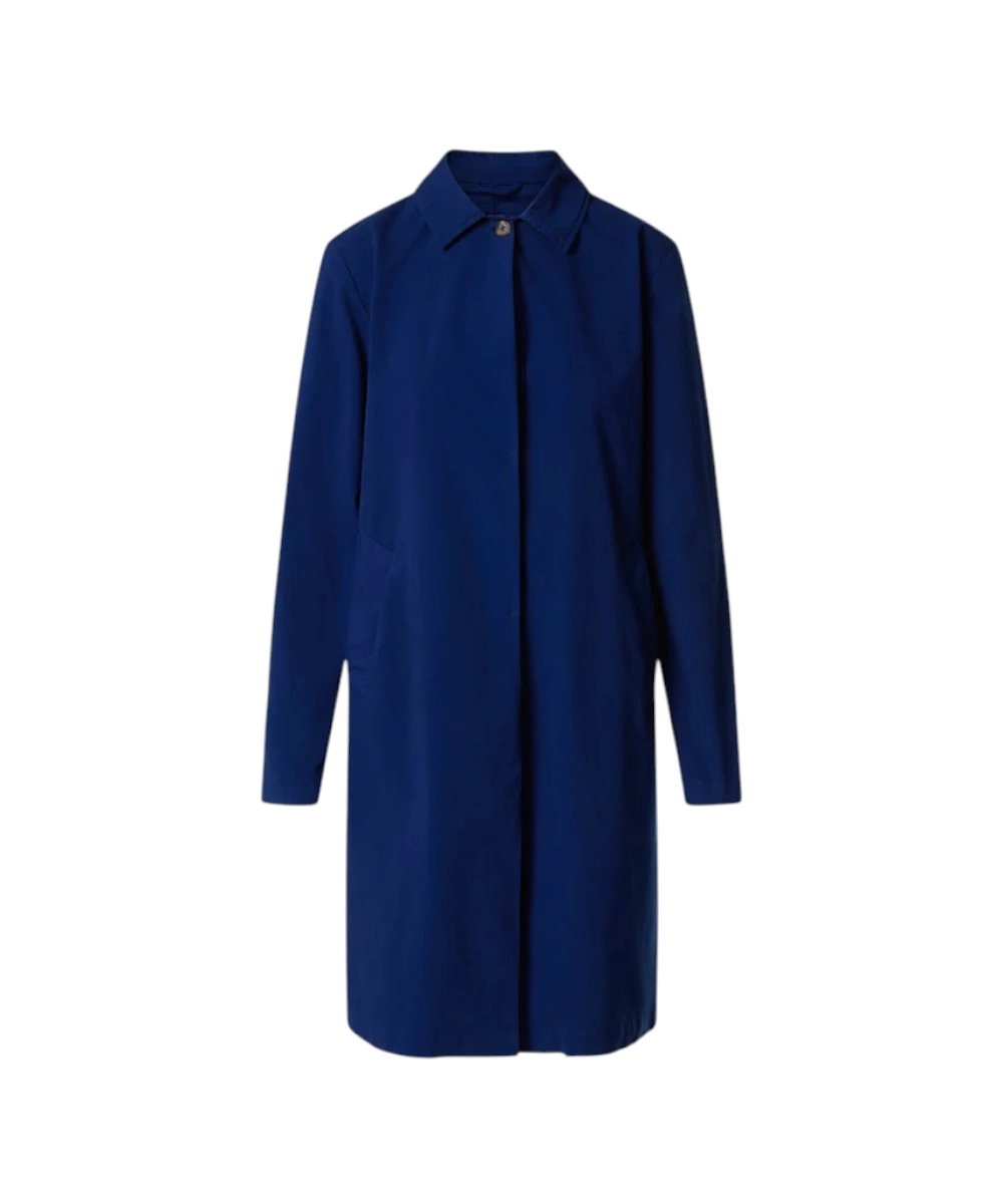 North Sails- Γυναικεία Καμπαρντίνα Peachskin Trench Jacket 000061-000-0805 Μπλε Ναυτικό