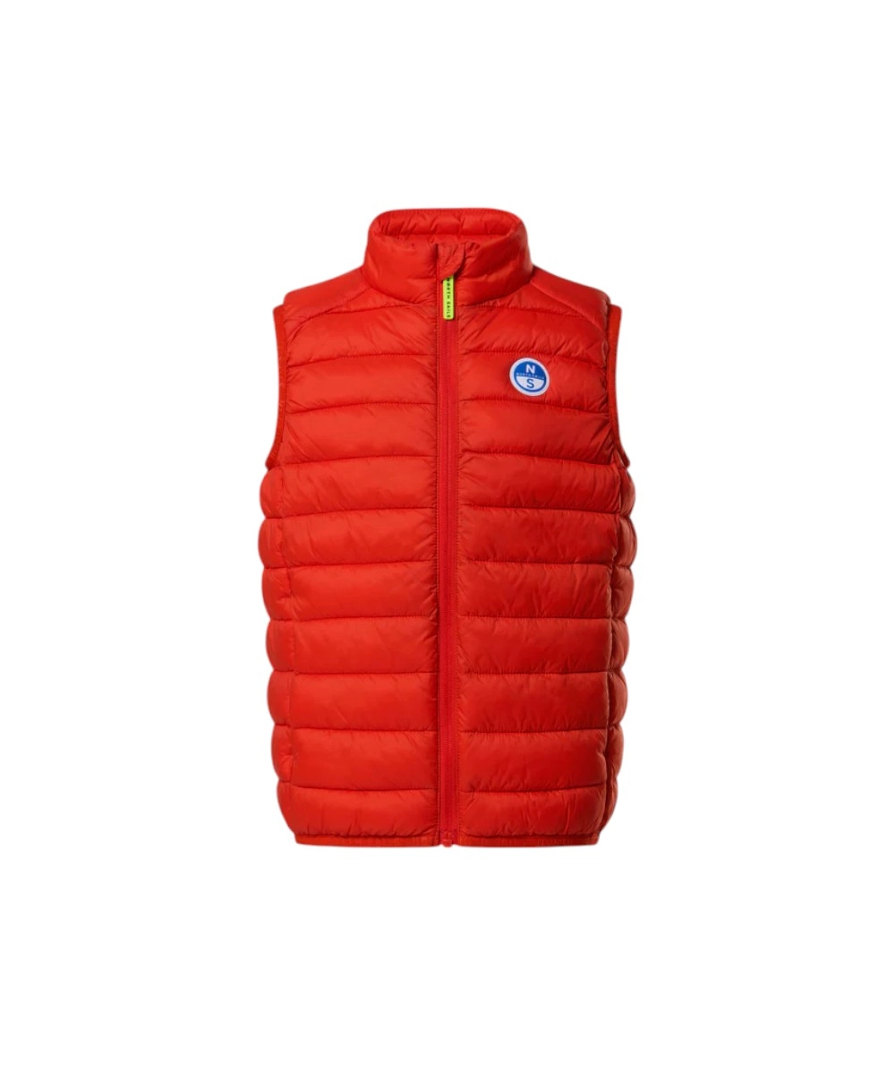 North Sails - Παιδικό Αμάνικο Μπουφάν / Γιλέκο Explorer Vest 701522-000-0719 Πορτοκαλί
