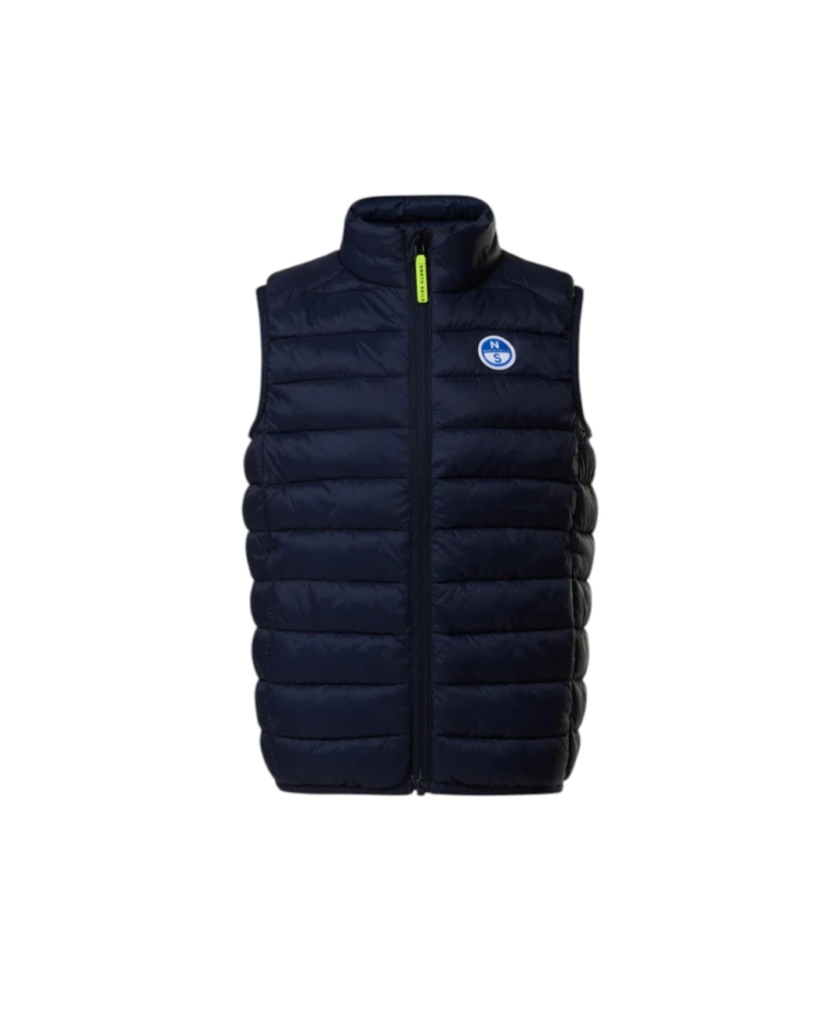 North Sails - Παιδικό Αμάνικο Μπουφάν / Γιλέκο Explorer Vest 701522-000-0802 Μπλε Ναυτικό