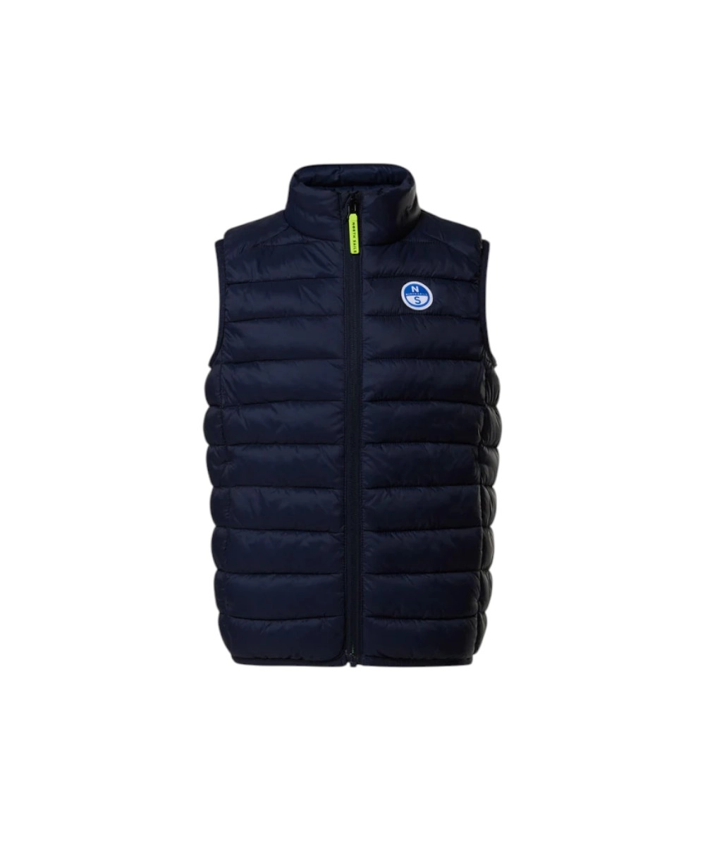 North Sails - Παιδικό Αμάνικο Μπουφάν / Γιλέκο Explorer Vest 701522-000-0802 Μπλε Ναυτικό