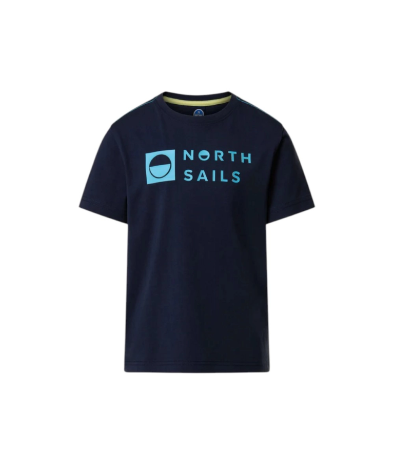 North Sails - Παιδικό Κοντομάνικο Μπλουζάκι T-Shirt Print 795227-000-0802 Μπλε Ναυτικό