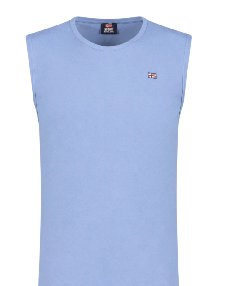 Scuola Nautica Italiana - Ανδρικό T-shirt Αμάνικο 835915-DENIM Γαλάζιο