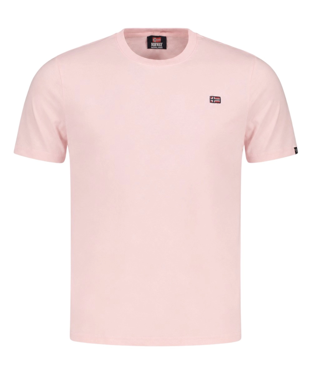 Scuola Nautica Italiana - Ανδρικό T-shirt Κοντομάνικο 836010-PINK Ροζ