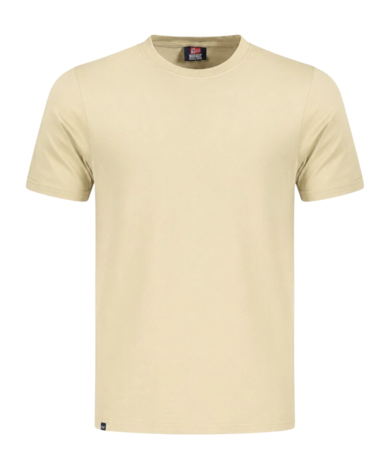 Scuola Nautica Italiana - Ανδρικό T-shirt Κοντομάνικο 846061-BEIGE Μπεζ