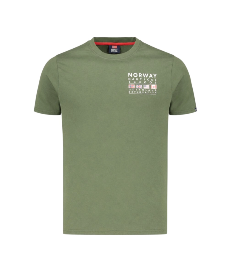Scuola Nautica Italiana - Ανδρικό T-shirt Κοντομάνικο 866025-ARMY Χακί