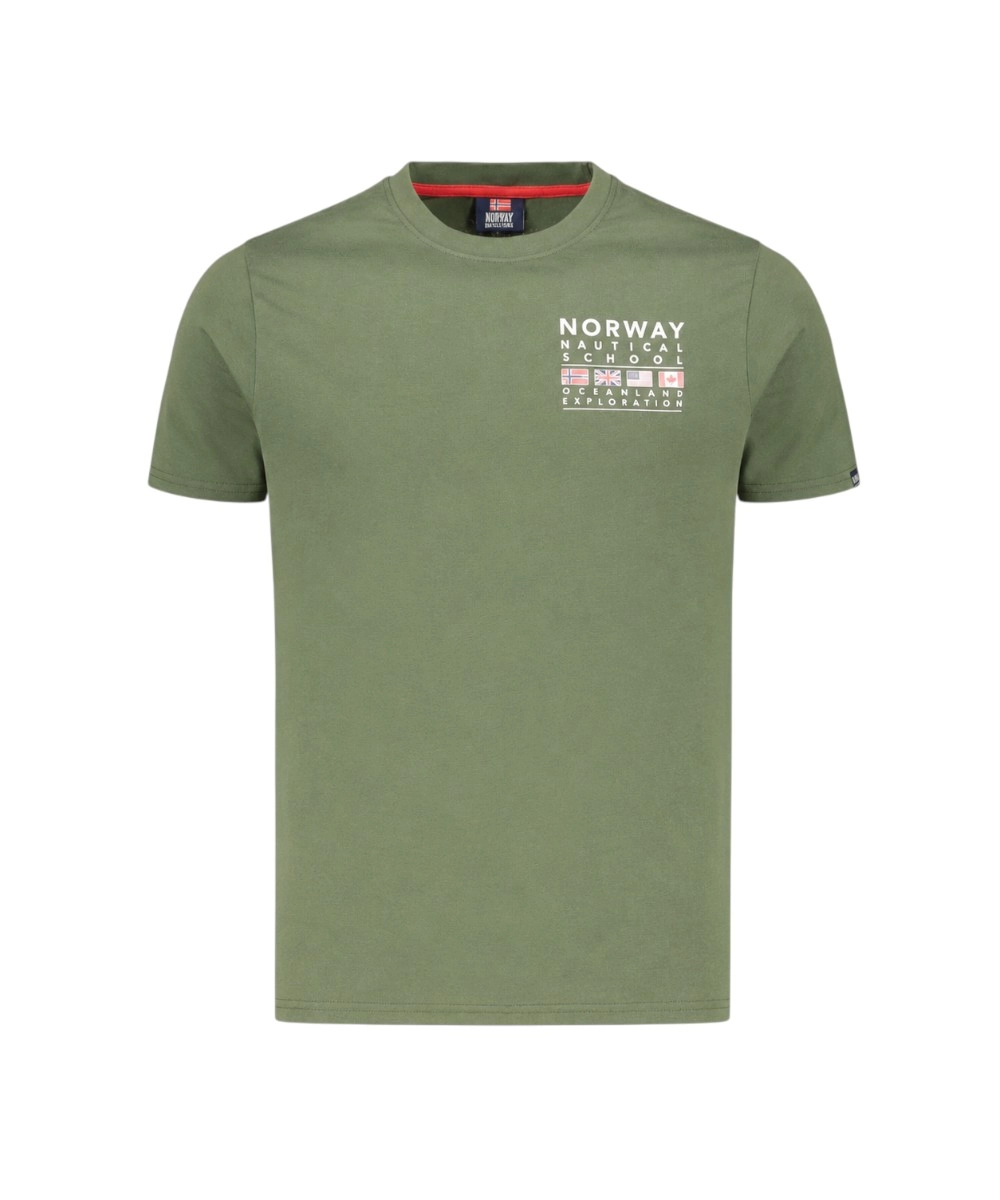 Scuola Nautica Italiana - Ανδρικό T-shirt Κοντομάνικο 866025-ARMY Χακί