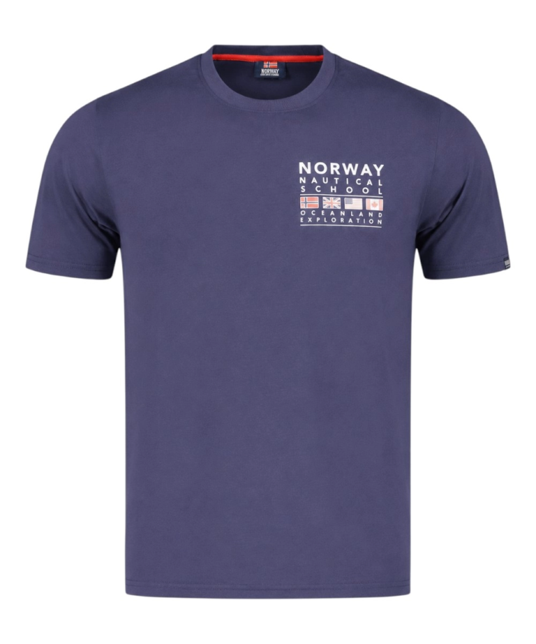 Scuola Nautica Italiana - Ανδρικό T-shirt Κοντομάνικο 866025-NAVY Μπλε