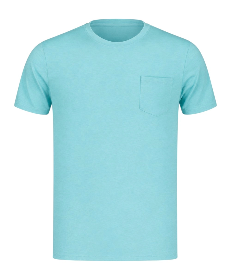Scuola Nautica Italiana - Ανδρικό T-shirt Κοντομάνικο 866031-ACQUA Γαλάζιο