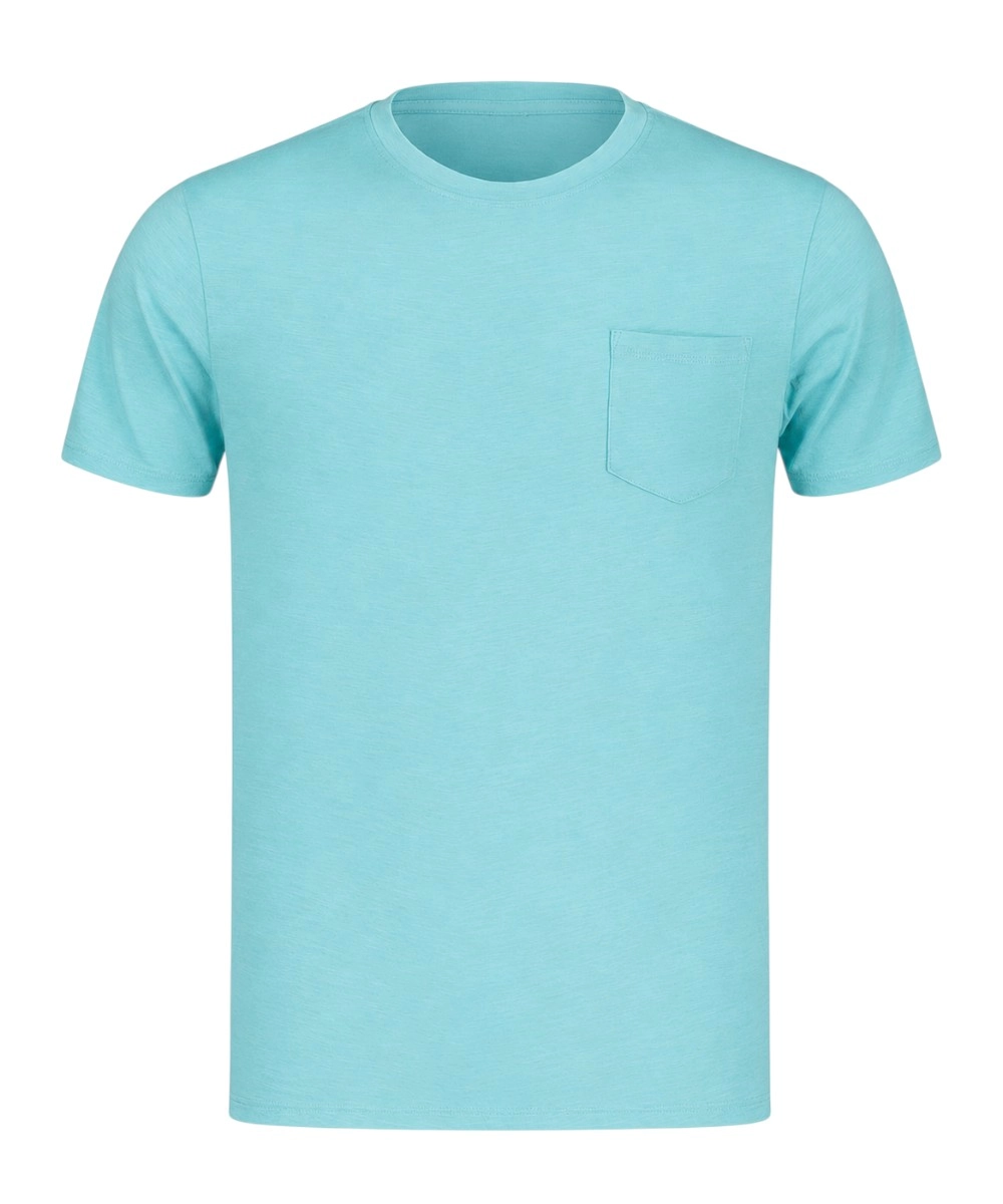 Scuola Nautica Italiana - Ανδρικό T-shirt Κοντομάνικο 866031-ACQUA Γαλάζιο