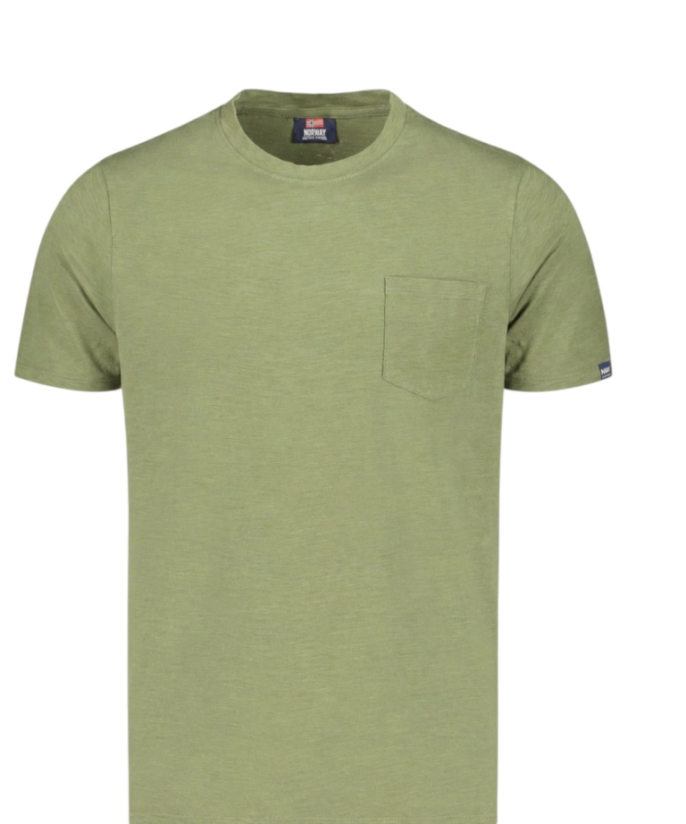 Scuola Nautica Italiana - Ανδρικό T-shirt Κοντομάνικο 866031-ARMY Χακί