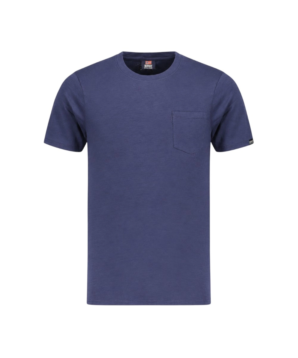 Scuola Nautica Italiana - Ανδρικό T-shirt Κοντομάνικο 866031-NAVY Μπλε