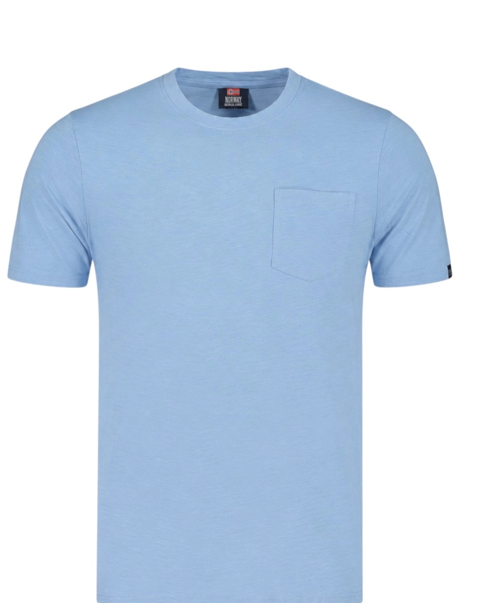Scuola Nautica Italiana - Ανδρικό T-shirt Κοντομάνικο 866031-RIVIER Γαλάζιο