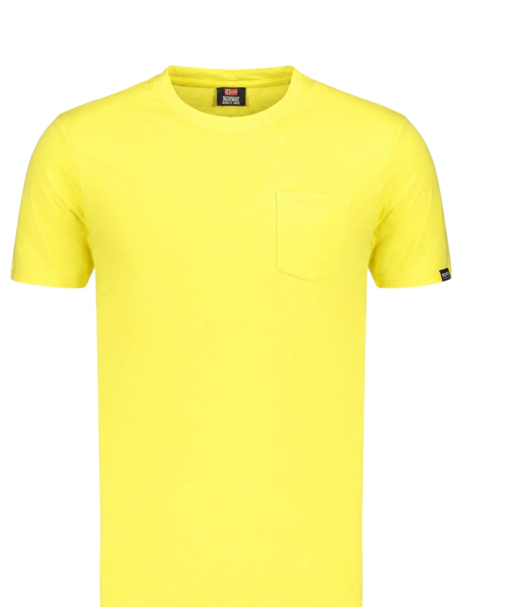 Scuola Nautica Italiana - Ανδρικό T-shirt Κοντομάνικο 866031-ZEST Κίτρινο