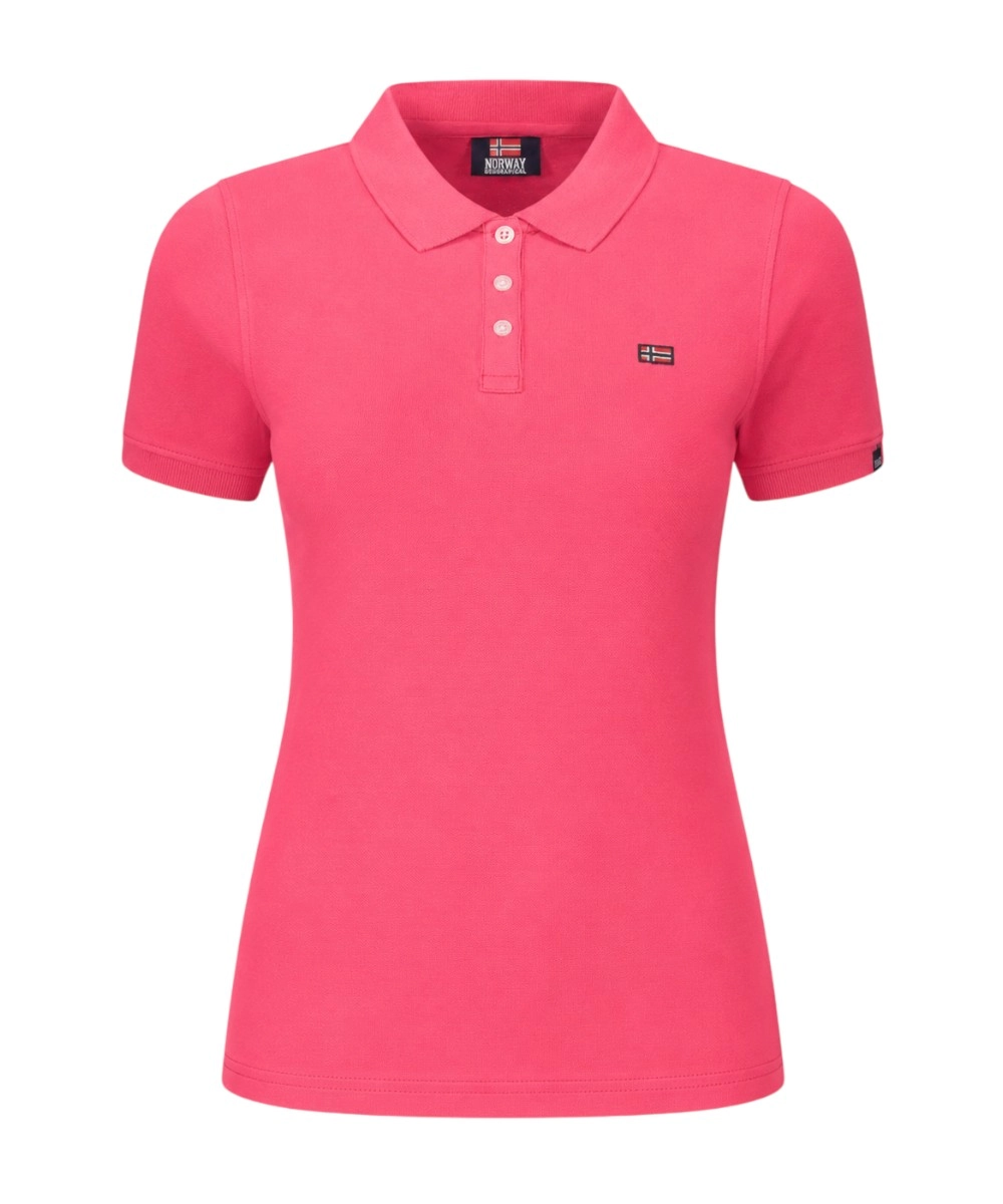 Scuola Nautica Italiana - Γυναικείο Μπλουζάκι Polo 858710-CORAL Φούξια
