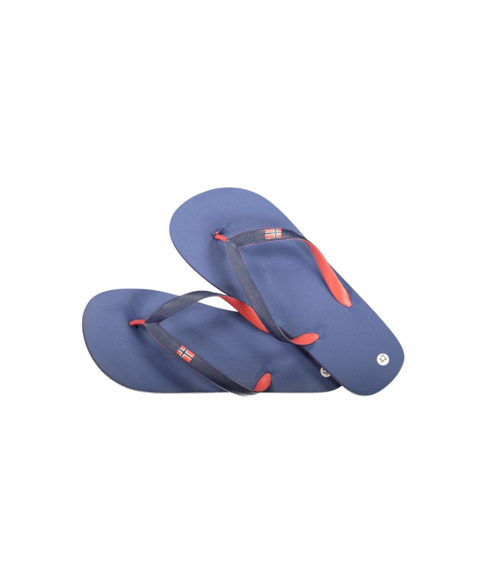 Scuola Nautica Italiana - Ανδρικές Σαγιονάρες Flip-Flops 861010-DENIM Μπλε