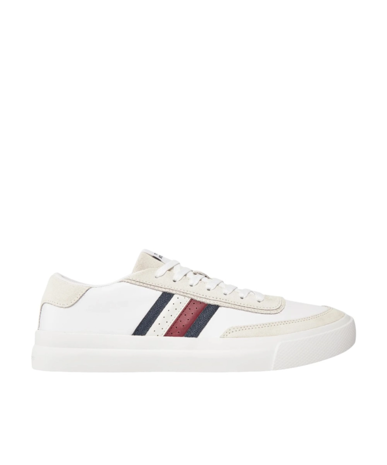 Tommy Hilfiger - Ανδρικά Sneakers Th Cupset Rwb Lth FM0FM04975-YBS Λευκό