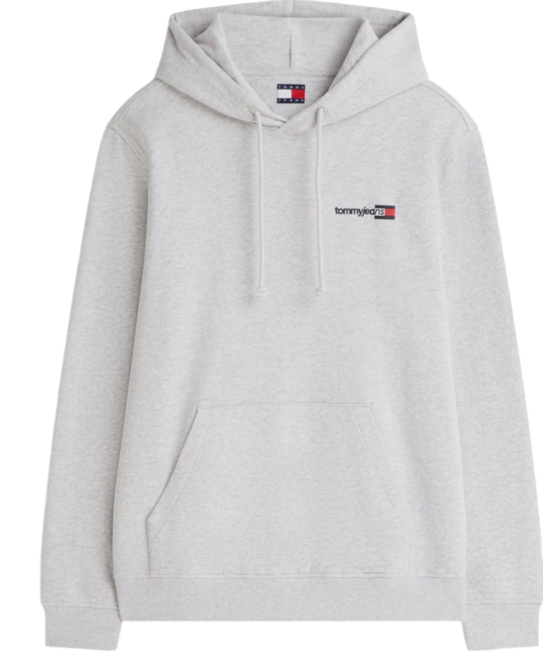 Tommy Hilfiger - Ανδρικό Φούτερ Entry DNA Regular Fit DM0DM23393-P08 Γκρι